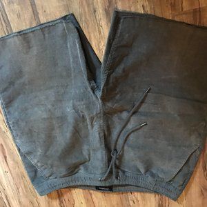 Brixton Madrid grey corduroy shorts mens large